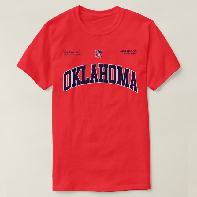 CAMISETA OKLAHOMA BLK (Diseño del anverso)