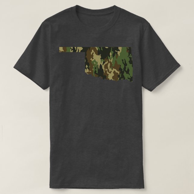 Camiseta Oklahoma Camo (Diseño del anverso)