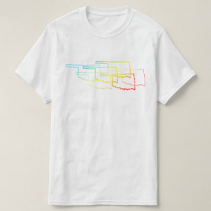Camiseta oklahoma chill blur