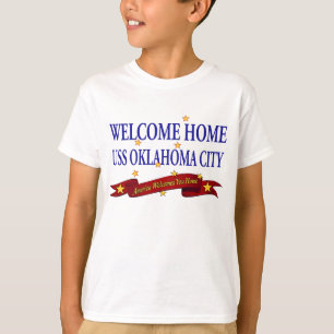 Camiseta Oklahoma City casero agradable de USS