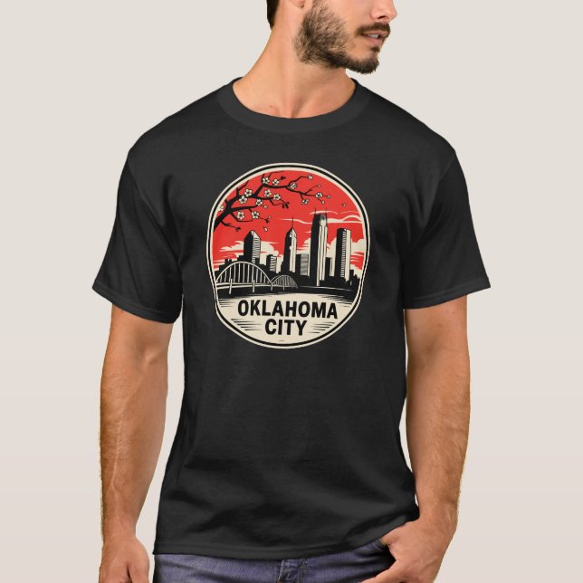 Camiseta Oklahoma City Oklahoma Estados Unidos (Anverso)