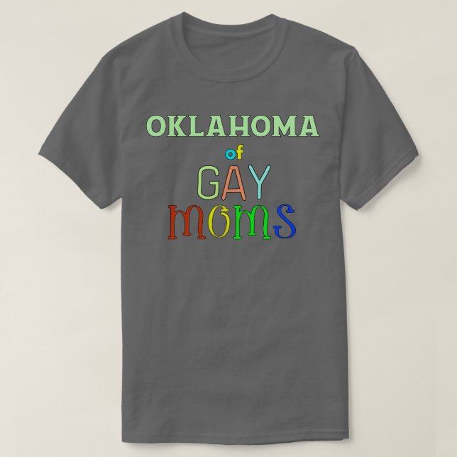 Camiseta Oklahoma De Madres Gays (Diseño del anverso)