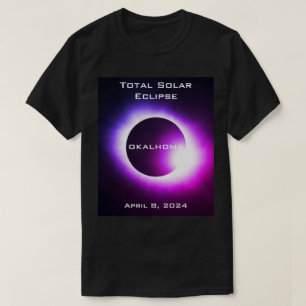 Camiseta Oklahoma Eclipse solar total 8 de abril de 2024