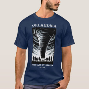 CAMISETA OKLAHOMA EL CORAZÓN DE TORNADO ALLEY