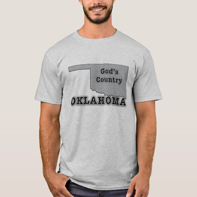 Camiseta Oklahoma es el PAÍS de DIOS (Anverso)