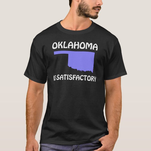 Camiseta Oklahoma es satisfactorio (Anverso)