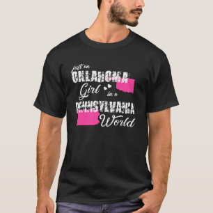 Camiseta Oklahoma es un chica de Oklahoma en Pensilvania