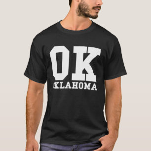 Camiseta Oklahoma OK Minimalista Pocket Classic