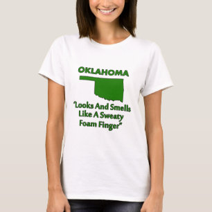 Camiseta Oklahoma - Parece y huele como un dedo de espuma