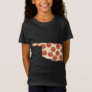 CAMISETA OKLAHOMA PIZZA PEPPERONI PIZZA STATE