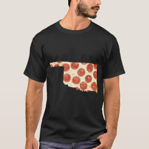 CAMISETA OKLAHOMA PIZZA PEPPERONI PIZZA STATE