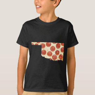CAMISETA OKLAHOMA PIZZA PEPPERONI PIZZA STATE