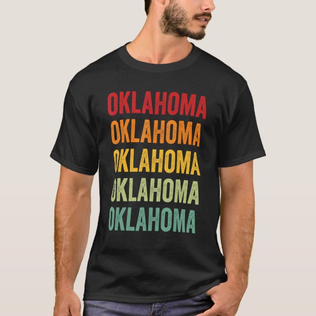 Camiseta Oklahoma Rainbow Oklahoma (Anverso)