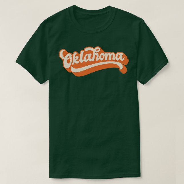 Camiseta Oklahoma Retro (Diseño del anverso)