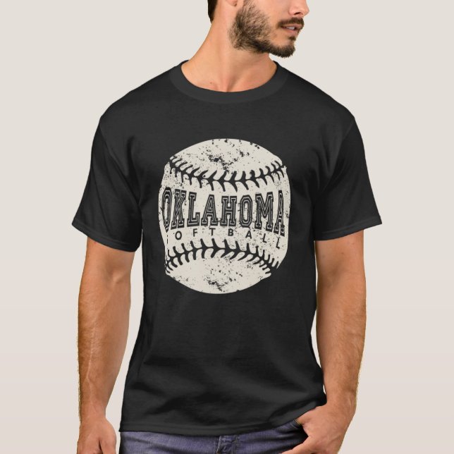 Camiseta Oklahoma Softball Ball (Anverso)