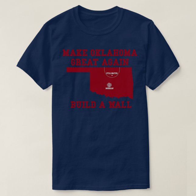 Camiseta Oklahoma Sooners (Diseño del anverso)