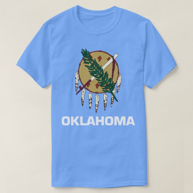 Camiseta Oklahoma State Flag (Diseño del anverso)