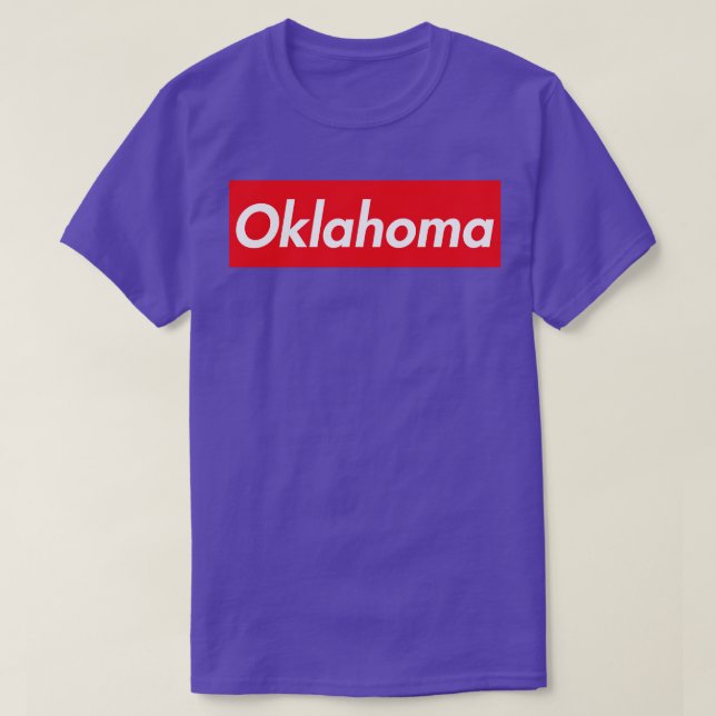 CAMISETA OKLAHOMA SUPER USA LOGO (Diseño del anverso)