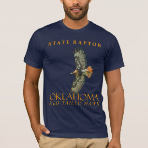 Camiseta Oklahoma Territory Raptor El Halcón de Cola Roja