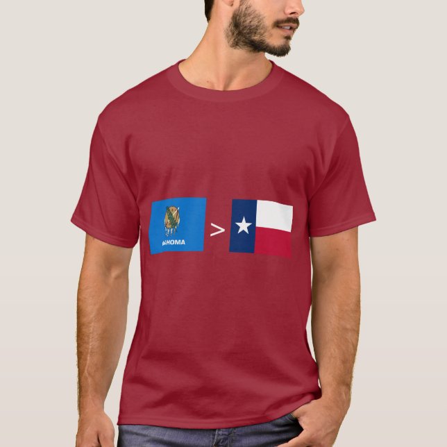 CAMISETA OKLAHOMA > TEXAS (Anverso)
