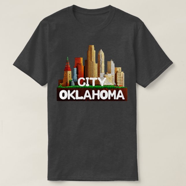 Camiseta Oklahoma USA (Diseño del anverso)