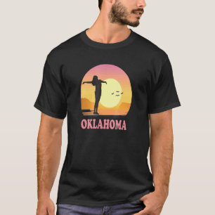 Camiseta Oklahoma Vacation Beach Morning Sun Water Peace Ha