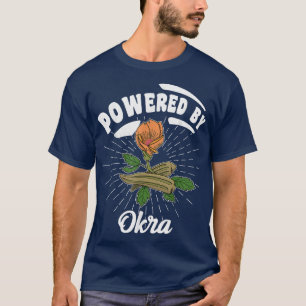 Camiseta Okra Vegetable Marshmallow Vegetarian Vegetarian