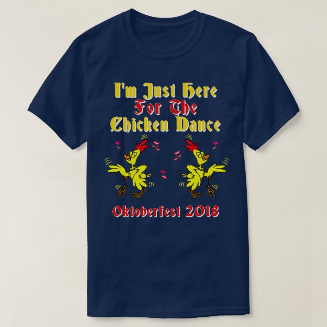 Camiseta Oktoberfest 2022 Baile de pollo alemán Bier Beer (Diseño del anverso)