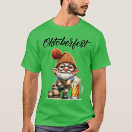 Camiseta Oktoberfest Beer Gnome