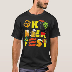 Camiseta Oktoberfest Cosas Alemanas Cuidadas Festival Bavie