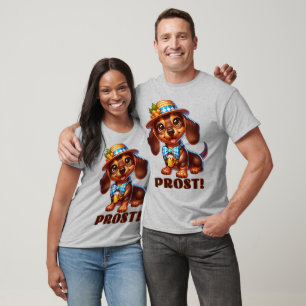 Camiseta ¡Oktoberfest Dachshund Prost!