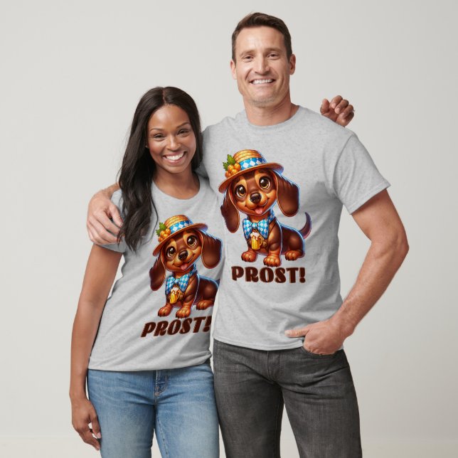 Camiseta ¡Oktoberfest Dachshund Prost! (Unisexo)