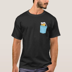 Camiseta Oktoberfest de bolsillo bávaro divertido festival