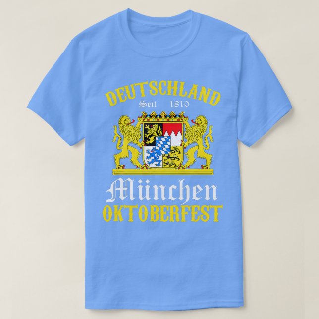 Camiseta Oktoberfest Deutschland German Beer Festival (Diseño del anverso)