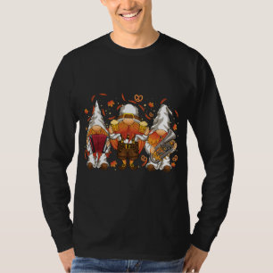 Camiseta Oktoberfest Gnomes Lederhosen Festival Alemán Bava