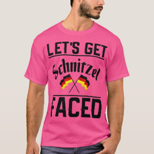Camiseta Oktoberfest Hagamos que Schnitzel enfrente Funny G
