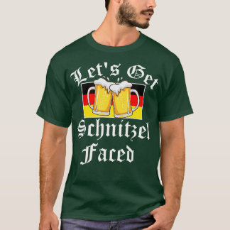 Camiseta Oktoberfest - Hagamos que Schnitzel enfrente un di