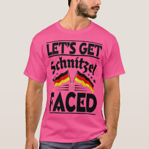 Camiseta Oktoberfest - Hagamos que Schnitzel enfrente un di
