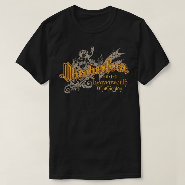 Camiseta Oktoberfest Leavenworth Washington Beer Lovers Sou (Diseño del anverso)
