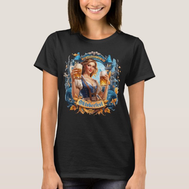 Camiseta Oktoberfest Princess (Anverso)