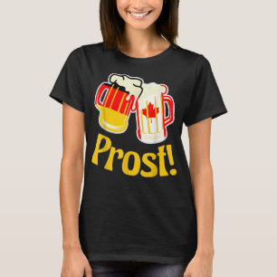 Camiseta Oktoberfest Prost German y Canada Eh