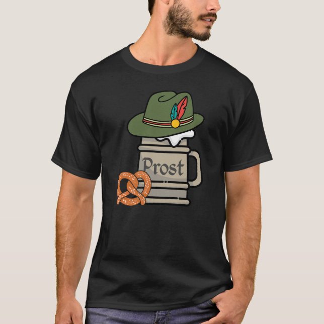 Camiseta Oktoberfest Prost Stein (Anverso)