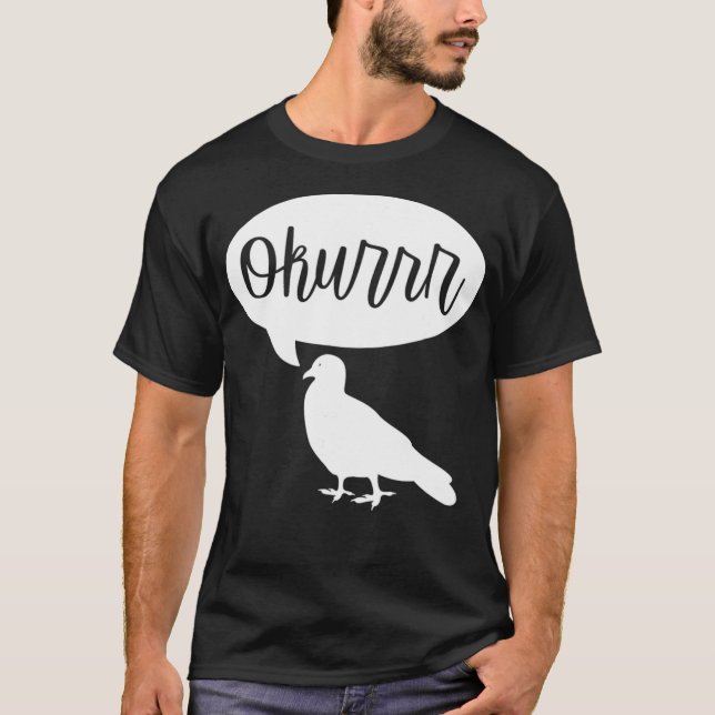 Camiseta Okurrr Pigeon Shirt (Anverso)