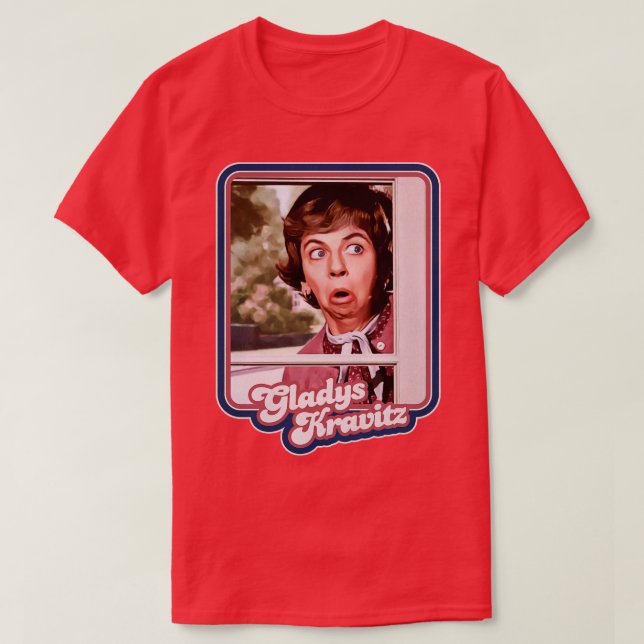 Camiseta Ol Nosy Mrs Gladys Kravitz (Diseño del anverso)