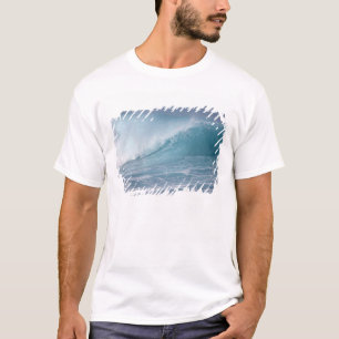Camiseta Ola azul chocando, Maui, Hawái, EE. UU. 2