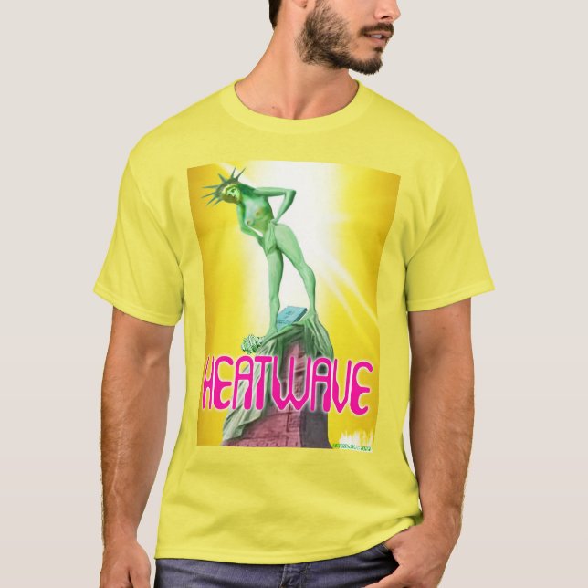 Camiseta Ola de calor (Anverso)