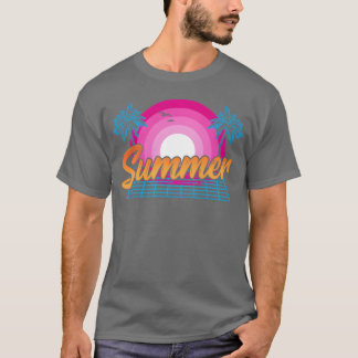 Camiseta Ola de calor en la playa Clima cálido Verano Sol a