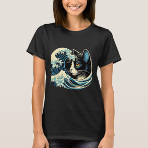Camiseta Ola De Gatos Azules Para Kamala Divertida Ola Azul