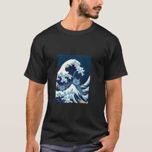 Camiseta Ola De Gatos Azules Para Kamala Funny Cat Lady T S