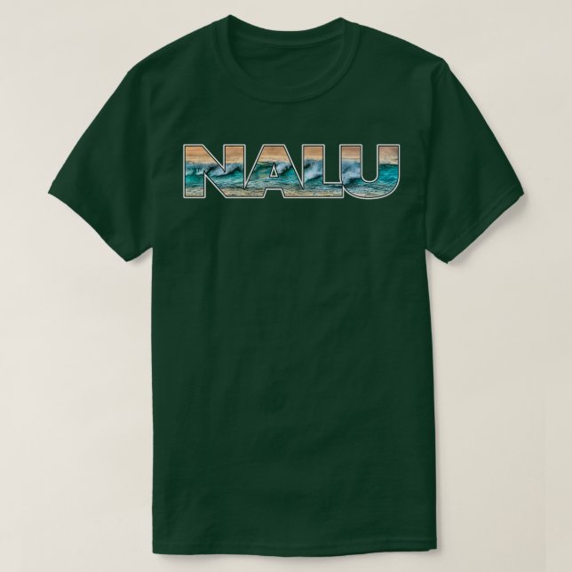 Camiseta Ola de Nalu (Diseño del anverso)